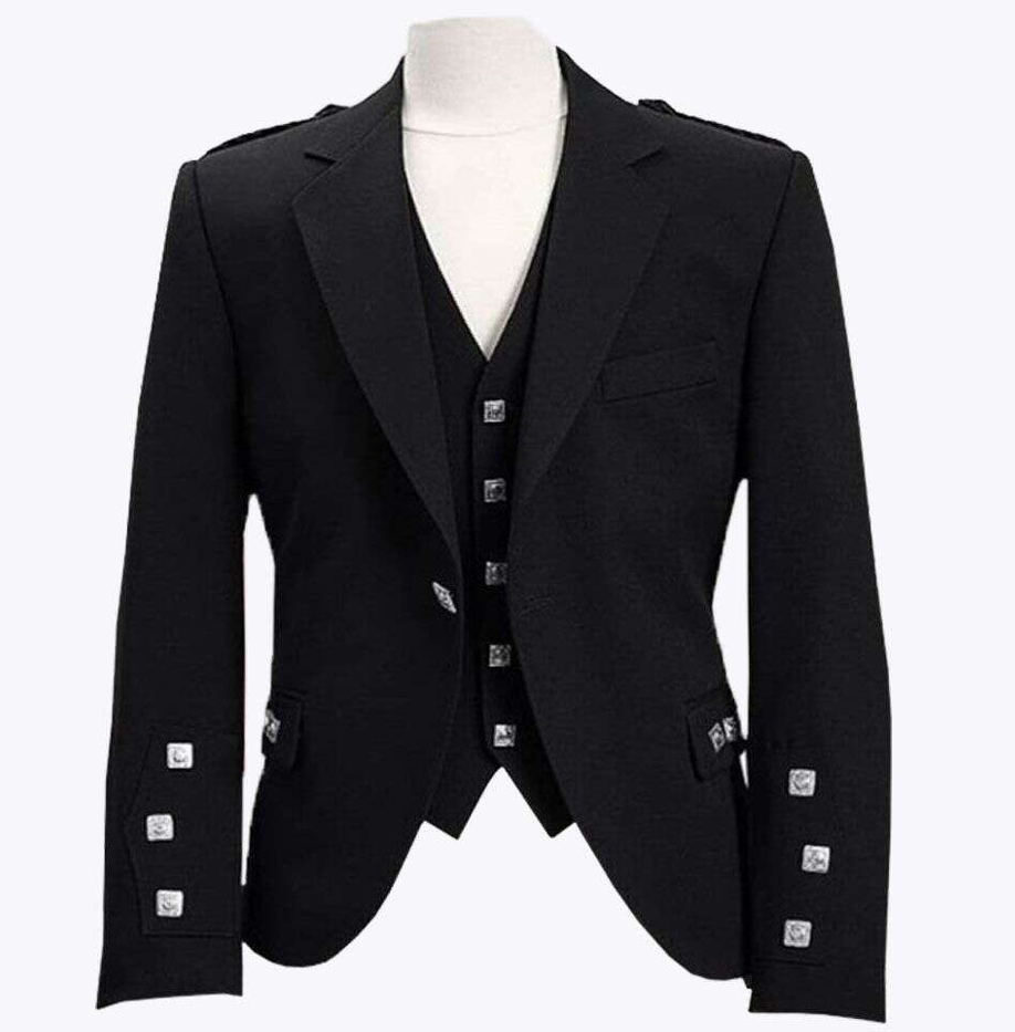 Argyll Tweed Jacket and Vest combine classic Scottish style